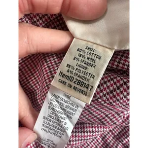 L.L.Bean Favorite Fit Houndstooth Pencil Skirt Women's Size 4 Career Casual‎ thumbnail 6