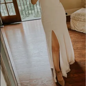 Gorgeous Azazie gown, soft pink, very elegant thumbnail 15