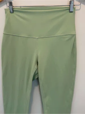 Lululemon Align High-Rise Pant 25" Desert Green size 8 thumbnail 5