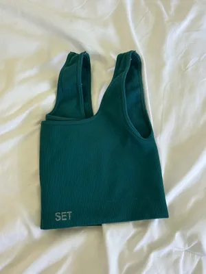 Set Active Ribbed Bra thumbnail 3