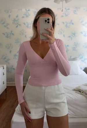 Bo & Tee Oh Polly Pink Top thumbnail 1