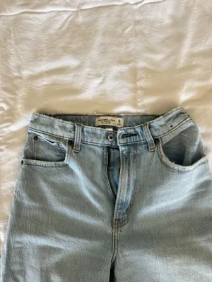 Abercrombie Jeans 90s Straight Ultra High-Rise Curve Love thumbnail 5