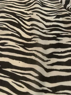 NWOT J. Crew Black and White Smocked Zebra Top. Sz Medium thumbnail 2