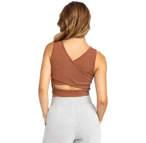 Roxy Women's Good Keepsake Crop Top in Russet size XL NWT thumbnail 2
