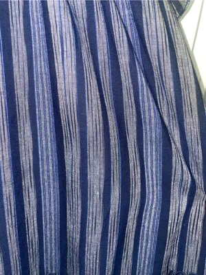Lulu's Navy and Black Striped Halter Maxi Dress thumbnail 7