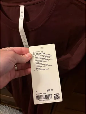Lululemon All Yours Tee thumbnail 4