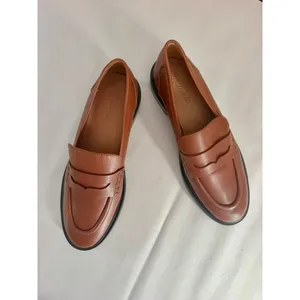 NWOT Madewell The Vernon Loafer in dried maple women's sz. 10 thumbnail 2