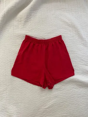 Red vintage y2k Soffe shorts thumbnail 5