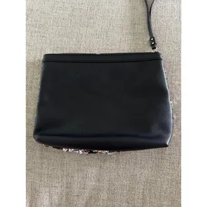 Victoria's Secret colorful‎ sequin sparkle wristlet clutch purse cosmetic bag thumbnail 3