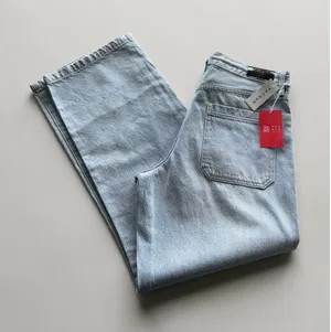 PacSun x The Met Museum American Wing Light Wash Wide Leg Jeans Size 32 NWT thumbnail 1