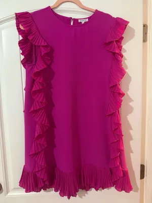 Pink Mini Dress Purple Size M thumbnail 1