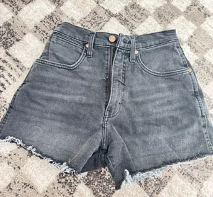 Wrangler Denim Black Shorts thumbnail 1