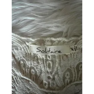 Solitaire Women's Lace Sheer Top Medium thumbnail 2