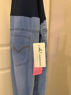 Oh mamma maternity pant Blue Size XXL thumbnail 2