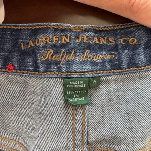 3192 | Lauren Ralph Lauren Straight Leg Mid Rise Denim Jeans Blue Womens 14 thumbnail 5