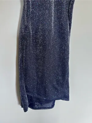 Windsor V Neck Open Strappy Back Sleeveless Glittery Sparkly Mini Dress Small thumbnail 5