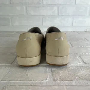 Dansko‎ 40 Loafer Slip On Sneaker Womens 9.5 10 Beige Perforated Nubuck Leather thumbnail 3