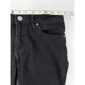 Wrangler Womens Bootcut Jeans Black Denim Mid Rise 5 Pocket Size 25x26 thumbnail 4
