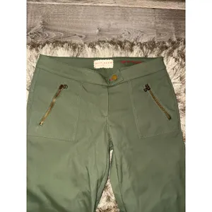Erin Snow Slim Fit Insulated Shell Ski Pants Olive Green Size 6 thumbnail 4