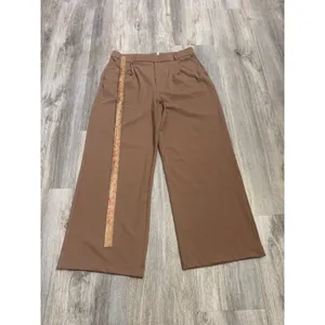 Halara Flex Day Stretch High Waisted Straight Leg Biege Tan Pant Size XL Women thumbnail 6