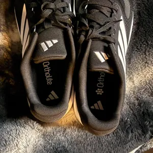 Adidas Runfalcon 5 Women’s 9.5 Black White Cloudfoam Running Sneakers NWT thumbnail 5