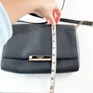 Kate Spade New York Maiden Way Saffiano Remi Crossbody Bag Black thumbnail 7
