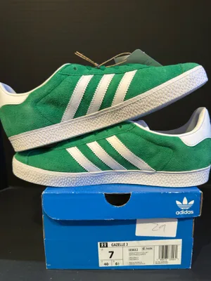 Adidas Gazelle J size 7Y/8W thumbnail 2