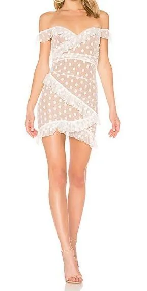 Revolve Majorelle Bandit Polka Dot Dress thumbnail 1