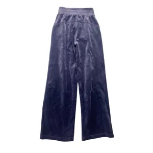 Lululemon size xxxs scuba mid rise Velvet Wide Leg purple nightfall Pants thumbnail 11