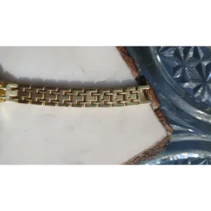 Carriage Timex Quartz Ladies Gold-Tone Watch Chain-Link Bracelet thumbnail 10