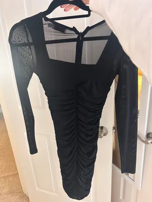 That's So Fetch Mini Dress Black Size 2 thumbnail 4