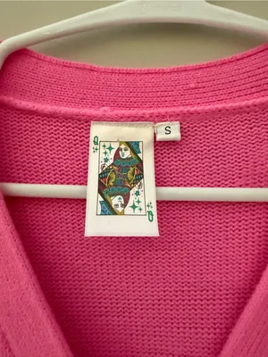 Queen of Sparkles Pink Sequin Nutcracker Christmas Cardigan Women S thumbnail 5