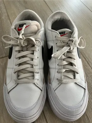 Nike Court Legacy Lift Black Swoosh and Tan Accent women’s size 8.5 thumbnail 3