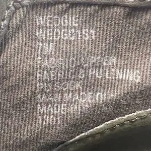 Steve Madden Wedgie Camo Platform Sneaker Bootie High Top Wedge Womens‎ 7M thumbnail 3