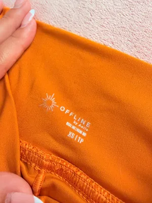 Aerie Orange Tennis Skirt XS thumbnail 3