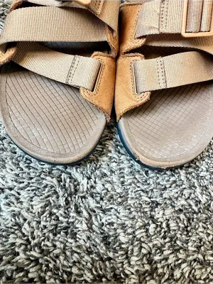 Chaos Women’s Lowdown Leather Slides Light Brown size 7 thumbnail 5