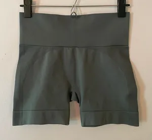 NWOT Set Active Gray Biker Compression Shorts Athletic Women's size Medium thumbnail 1