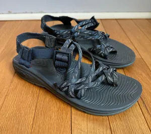 Chaco Adjustable Strap Sport Sandal Womens 8 Blue Granola thumbnail 1