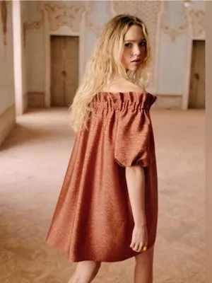 Sézane Tamara Dress in Bronze size 34 US 2 NEW $245 thumbnail 2