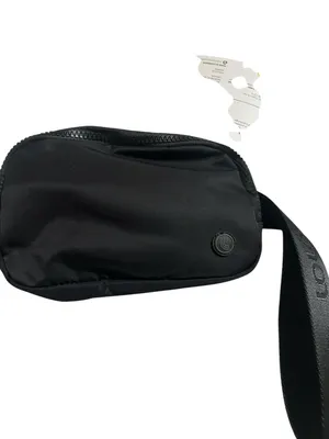 Lole New black unisex blet bag travel storage utility hiking outdoor minimalist thumbnail 2