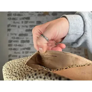 Caslon | women fur printed calf hair mules thumbnail 5