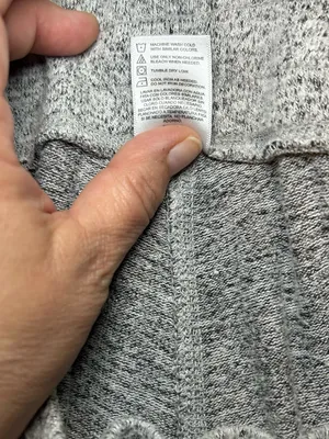 NFL Women’s Heather Gray Heather Jogger Pants with Drawstring Waist Size XL thumbnail 4