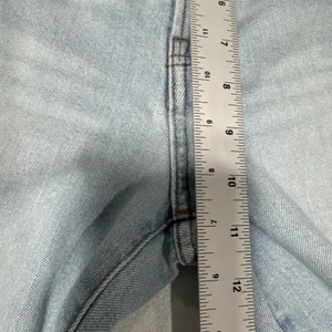 Madewell The Perfect Vintage Straight Jean Womens 26 Distressed Light Blue Denim thumbnail 10