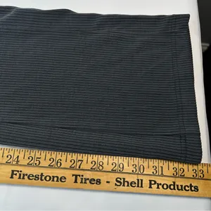 Lululemon Ribbed Softstreme Dark Gray Zip-Leg High-Rise Pants Women's Size 4 thumbnail 8
