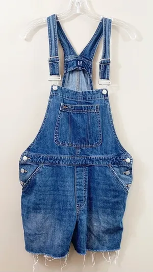 GAP Jean Cutoff Shortalls thumbnail 1