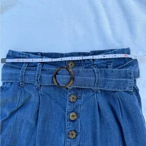 Abercrombie & Fitch Women's‎ Wide-Leg Chambray Pants Size XS – Paperbag Waist thumbnail 9
