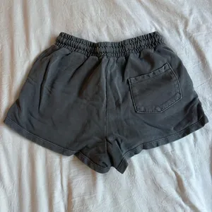 Zara Women's Charcoal Elastic Waist Shorts thumbnail 3