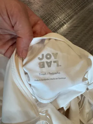 JoyLab White Athletic Dress- size small thumbnail 4