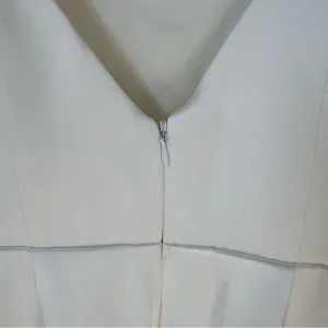 NWT Reformation Icelynn Satin Bridal Maxi Wedding Dress in Ivory thumbnail 8