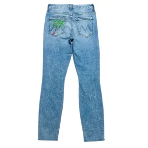 MOTHER High waisted Looker ankle fray jeans size 26 thumbnail 4